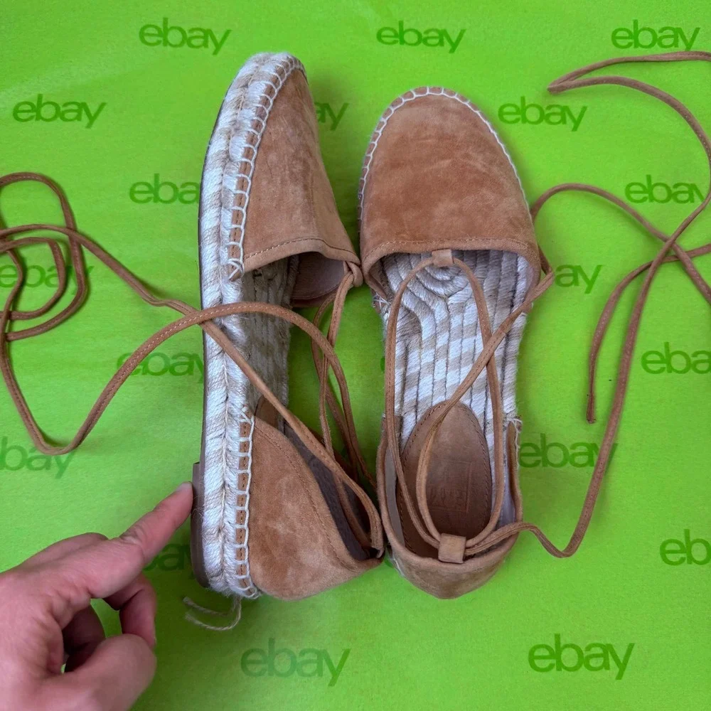 Frye suede espadrille